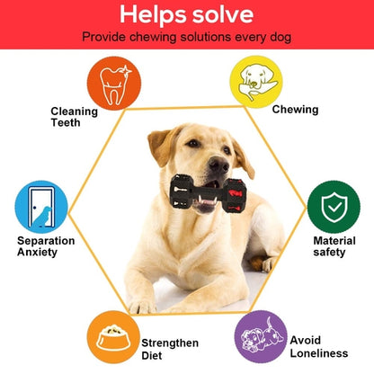 Dog Chew Toys for Aggressive Chewers Non-Toxic Dental Pet Toy forLarge