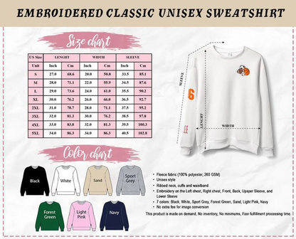 EMBROIDERED Mickey Mouse Christmas Sweatshirt, Disney Holiday Embroidered Crewneck, Disney Family Christmas Shirts, Disneyland Christmas